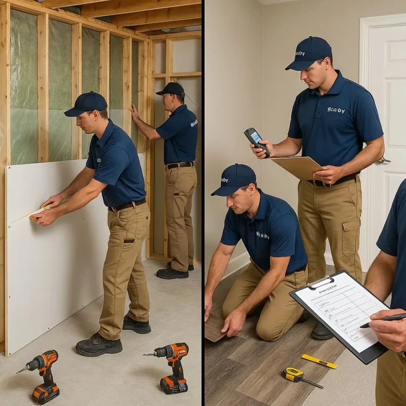Repairs and Reconstruction process in Solvang, CA